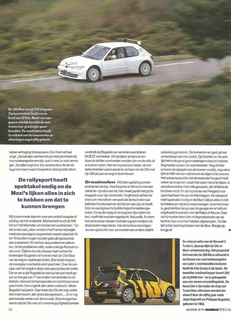 AutoVisie 10/1995 Frankrijk special